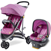 Shop Century Stroll On 3-Wheel 2-in-1 Lightweight Travel System, 2022, Berry at GoodBuy Gear