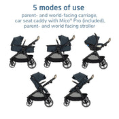 Shop Maxi-Cosi Zelia Pro 5-in-1 Modular Travel System, 2025, Seascape at GoodBuy Gear