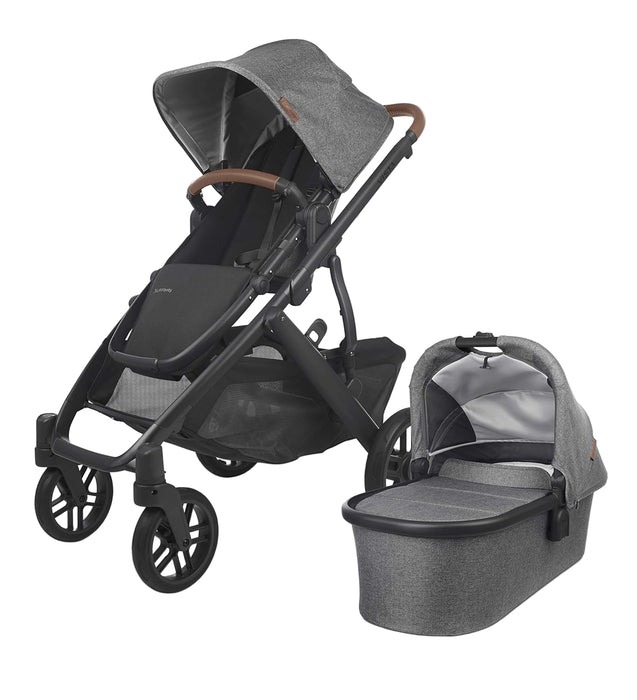 UPPAbaby VISTA V2 Stroller, 2024, Greyson (Charcoal Melange)