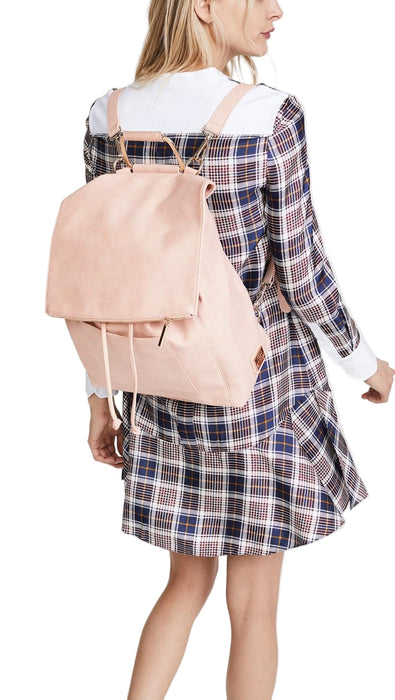 Rosie Pope Diaper Bag Backpack, Pink