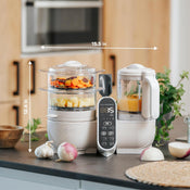 Shop Babymoov Duo Meal Station Food Maker, Mineral Beige at GoodBuy Gear