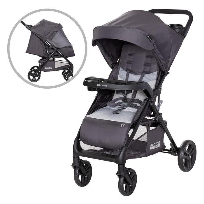 Baby Trend Passport Carriage Stroller, 2025, Silver Sky