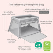 Shop Newton Travel Crib and Playard, 2025, Deluxe at GoodBuy Gear