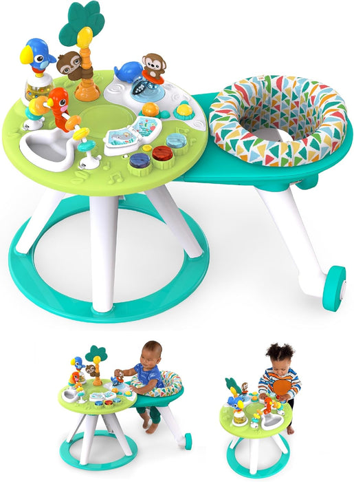Shop Bright Starts Around We Go 2-In-1 Activity Center, Tropical Cool at GoodBuy Gear