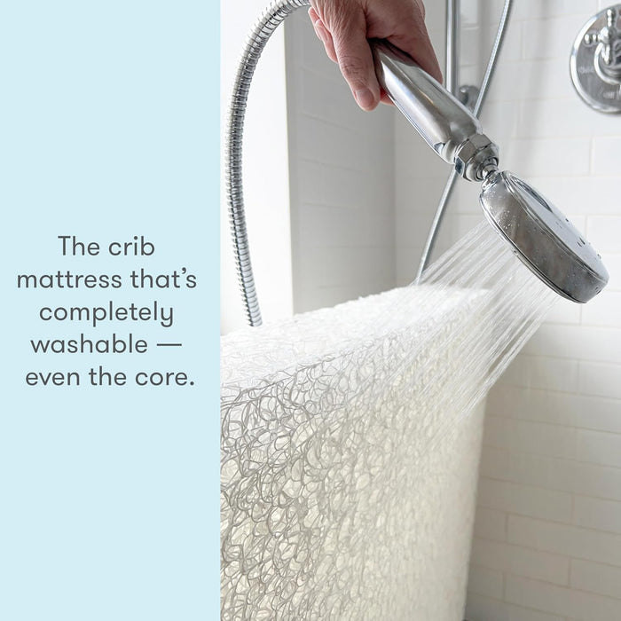 Newton Waterproof Crib And Toddler Mattress, Grey