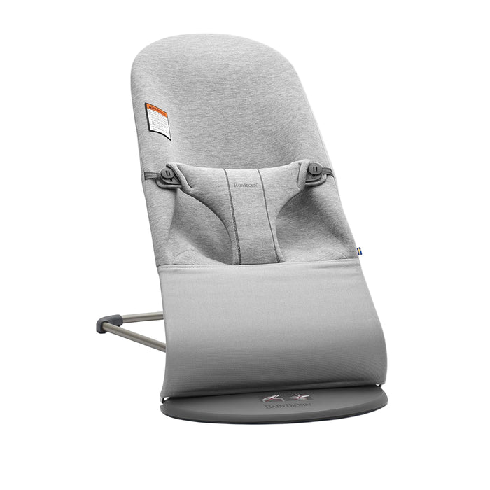 BabyBjorn Bouncer Bliss, Light Gray 3D Jersey, Dark Gray Frame