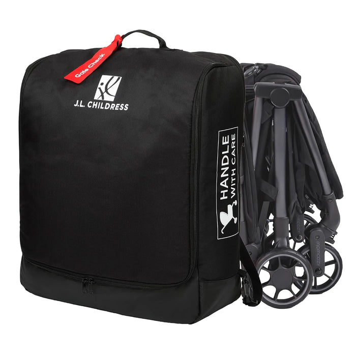 J.L. Childress Compact Travel Stroller Bag, Black