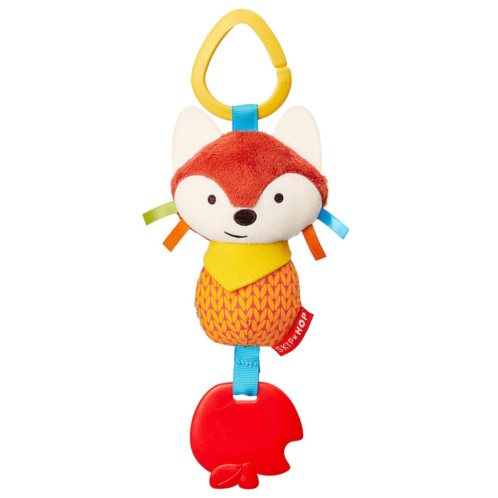 Skip Hop Bandana Buddies Chime And Teethe Toy, Fox