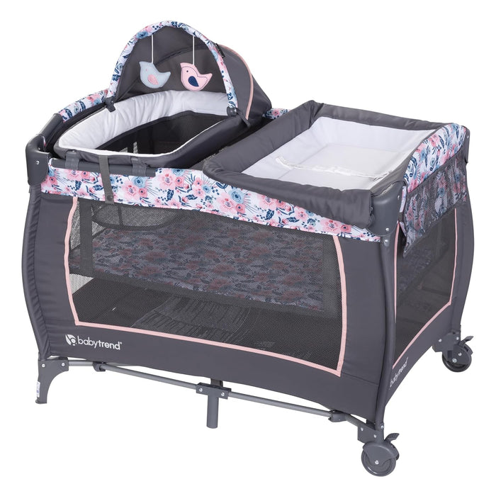 Shop Baby Trend Lil Snooze Deluxe II Nursery Center, Bluebell at GoodBuy Gear