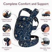 Shop Momcozy 3-in-1 PureHug Baby Carrier, Cotton, Starry Night at GoodBuy Gear