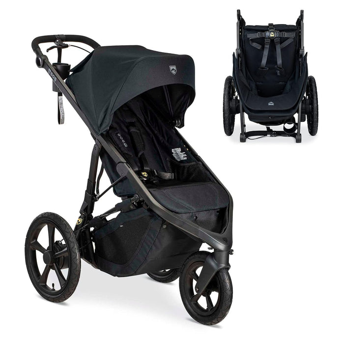 BOB Wayfinder Single Jogging Stroller, Nightfall, 2025