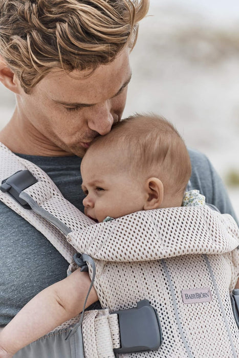 Shop BabyBjorn Baby Carrier One Air 3D Mesh, Pearly Pink at GoodBuy Gear