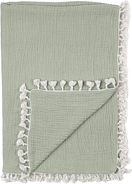 Shop Crane Baby 6 Layer Muslin Blanket, Fern at GoodBuy Gear