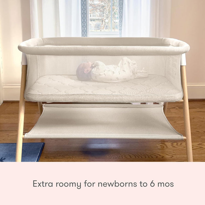 Newton Bassinet And Bedside Sleeper, Sandstone