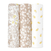 Shop Aden + Anais Silky Soft Swaddles, 3 Pack, Natural Woodland at GoodBuy Gear