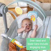 Shop Ingenuity Milestone Baby Swing, Sun Valley at GoodBuy Gear