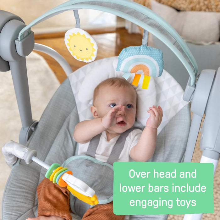 Shop Ingenuity Milestone Baby Swing, Sun Valley at GoodBuy Gear