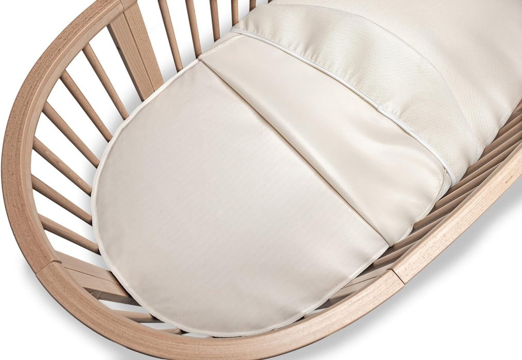 Naturepedic Organic Oval Crib Mattress for Stokke Sleepi Crib, Stokke V3