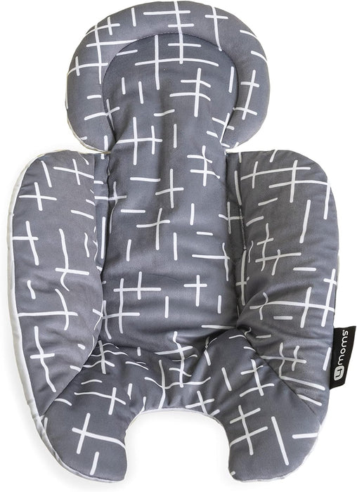 4moms Reversible Newborn Insert, Grey Plush