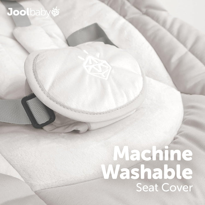 Jool Rag Jool Nova Baby Swing, Stone, Signature — GoodBuy Gear