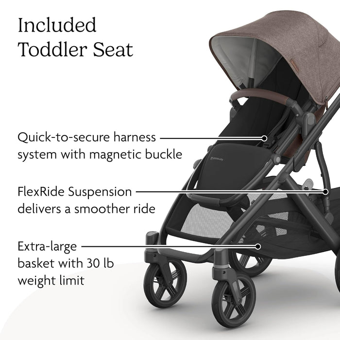 UPPAbaby Vista V3 Stroller, 2025, Owen (Mocha Melange)