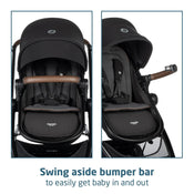 Shop Maxi-Cosi Zelia2 Luxe Stroller Only, 2025, New Hope Black at GoodBuy Gear