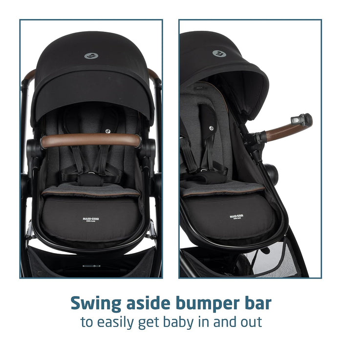 Shop Maxi-Cosi Zelia2 Luxe Stroller Only, 2025, New Hope Black at GoodBuy Gear