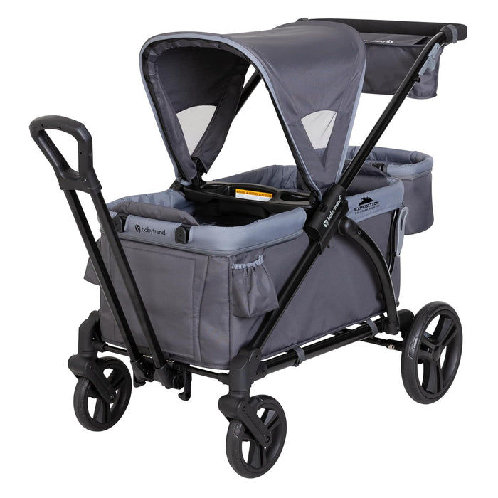 Baby Trend Expedition 2-in-1 Stroller Wagon Plus, Ultra Grey, 2025