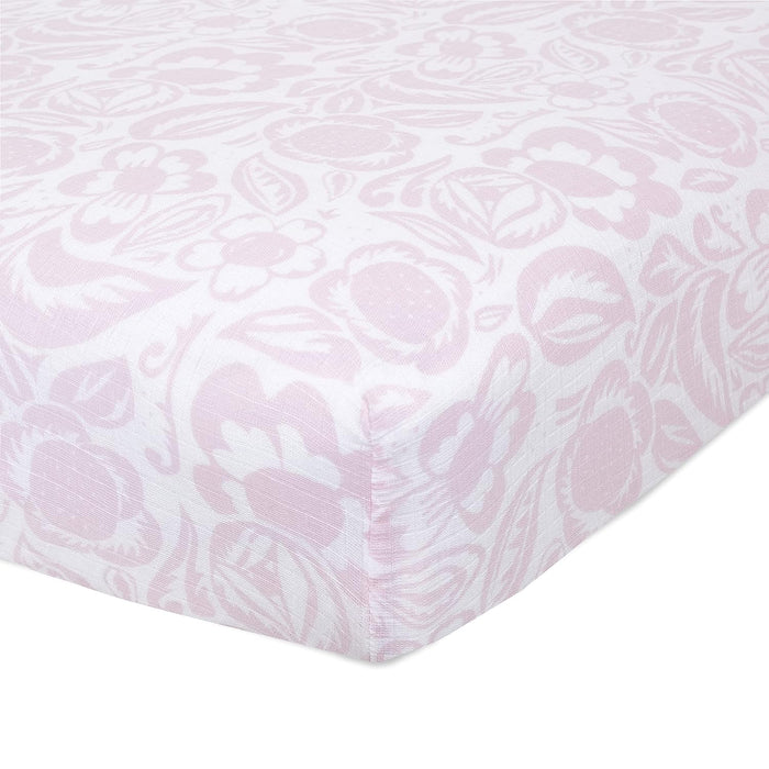 Aden + Anais Muslin Crib Sheet, Damsel