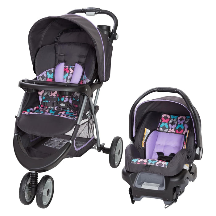 Baby Trend EZ Ride Stroller Travel System, 2024, Sophia Purple