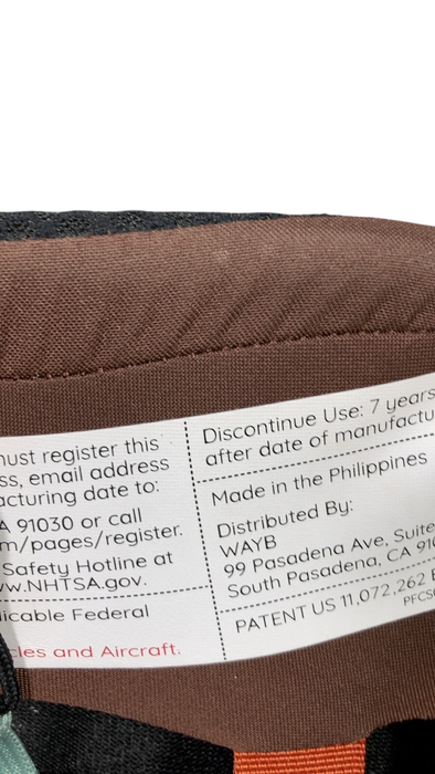 Shop WAYB Pico Portable Car Seat, 2023, Golden Hour at GoodBuy Gear