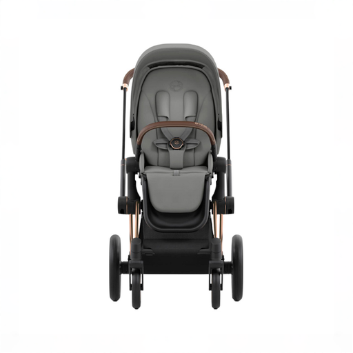 Shop Cybex PRIAM4 Stroller, 2024, Mirage Grey, Rosegold at GoodBuy Gear