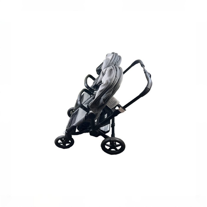 Shop Bugaboo Donkey 3 Duo Stroller, 2021, Black, Grey Melange, Grey Melange at GoodBuy Gear