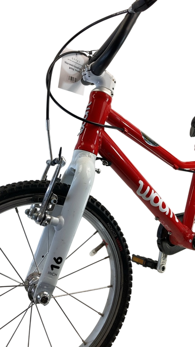 Shop Woom 3 Bike "16, Woom Red at GoodBuy Gear