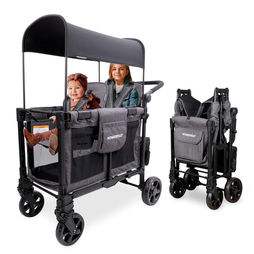 Shop Wonderfold W2 Elite Pro Stroller Wagon, 2026, Charcoal Gray at GoodBuy Gear