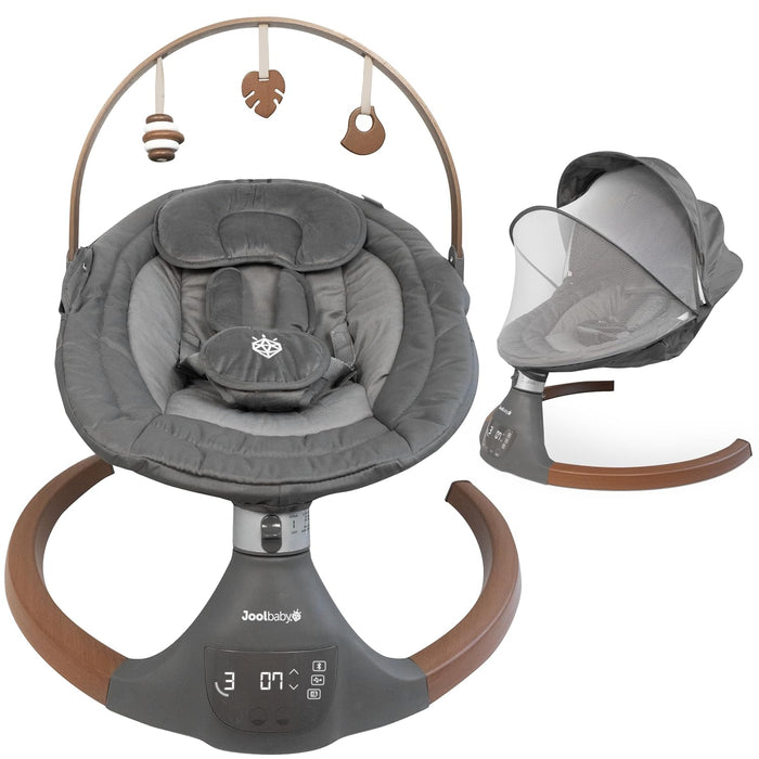 Jool Nova Nature Baby Swing, Slate