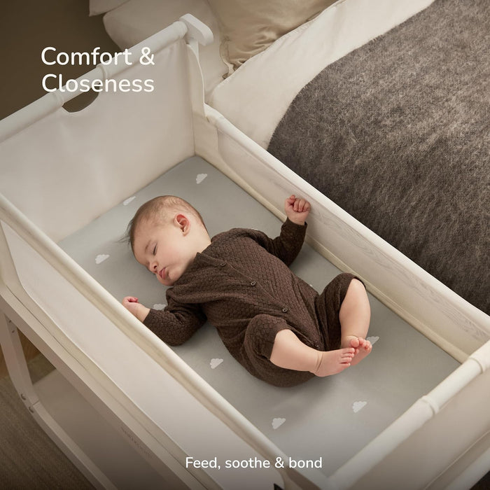 Snuz SnuzPod5 Bedside Bassinet, White
