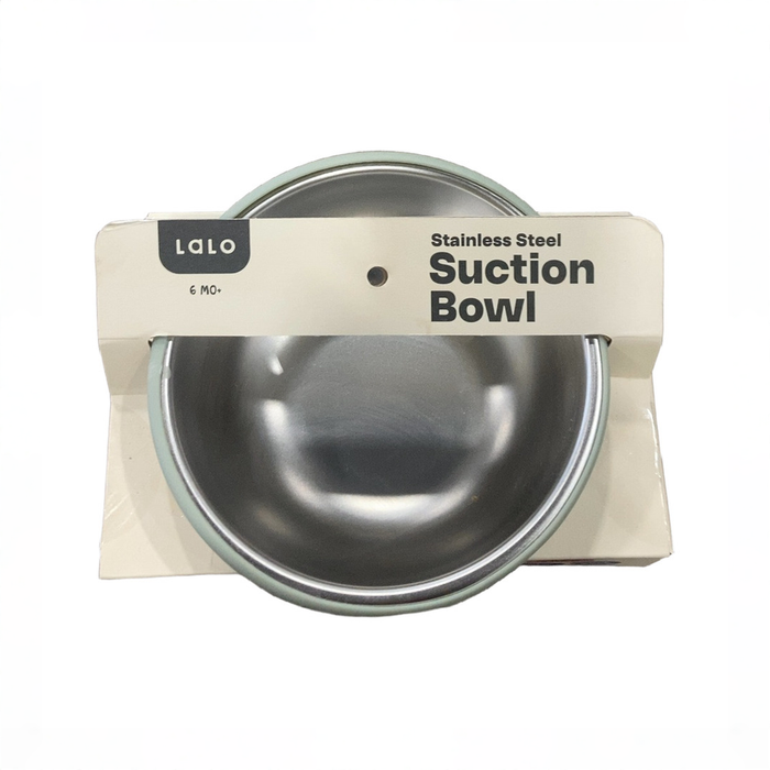 Shop DRAFT - Lalo Stainless Suction Bowl, Mint Green at GoodBuy Gear