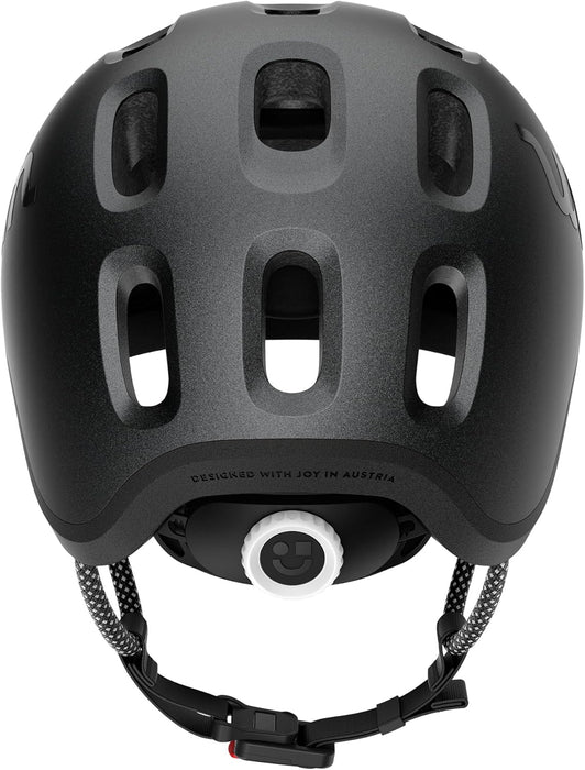 Woom Ready Kids Helmet, Charcoal Metallic, Medium, Without Light