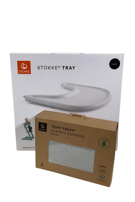 Shop Stokke Tripp Trapp Complete High Chair, 2, Black, Nordic Grey at GoodBuy Gear