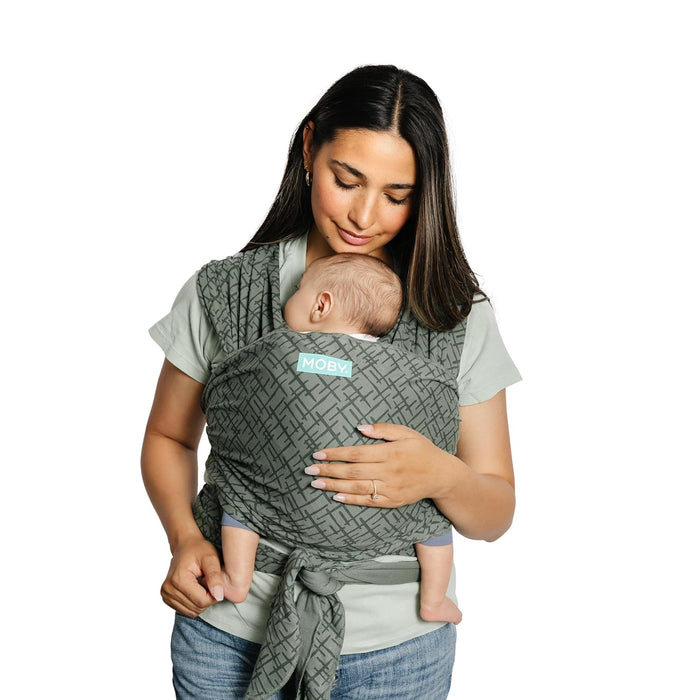 Moby Classic Wrap Baby Carrier, Olive Etch