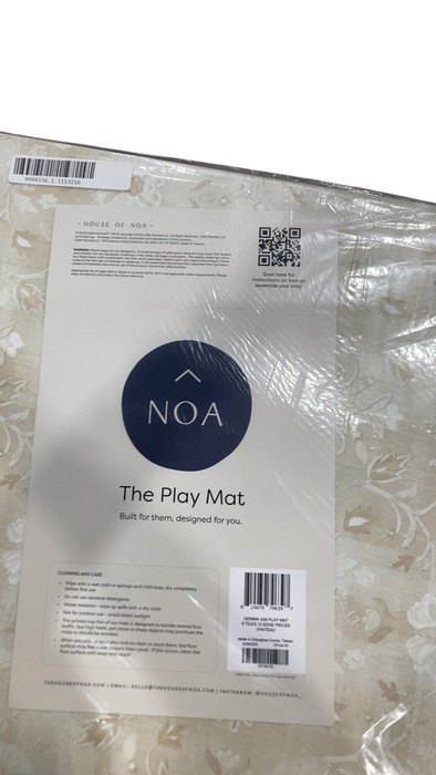 Shop House of Noa Little Nomad Play Mat, 4x6', Gemma, Chateau at GoodBuy Gear