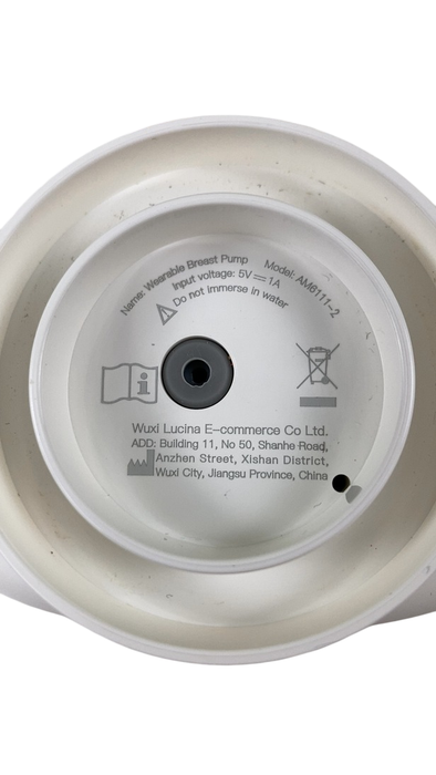 Shop Lucina Wearable Portable Electric Breast Pump, White at GoodBuy Gear