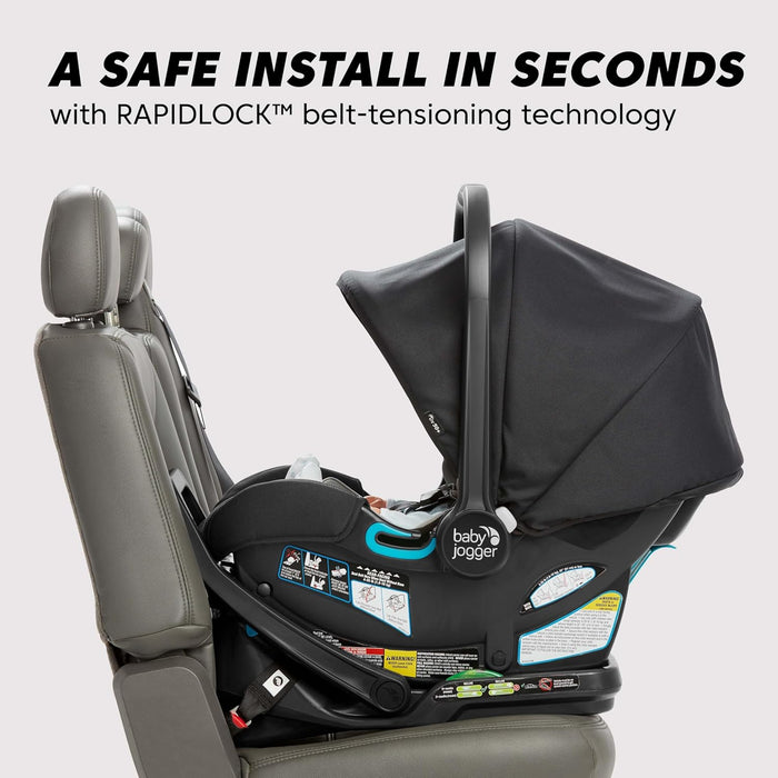 Shop Baby Jogger City GO 2 Infant Car Seat, 2022, Lunar Black at GoodBuy Gear