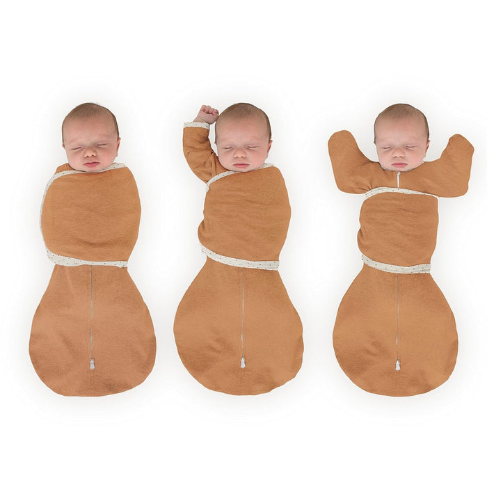 Swaddle Designs Omni Swaddle Sack With Wrap, Small, Heathered Butterum