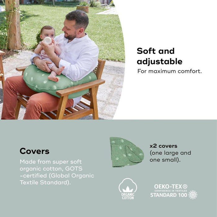 Babymoov B.Love 2-in-1 Pillow, Green