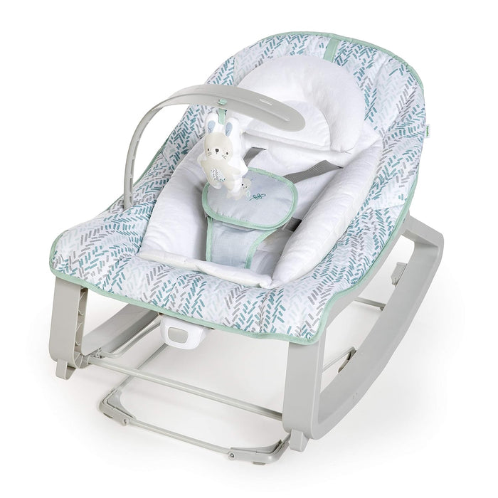 Ingenuity Keep Cozy 3-in-1 Grow With Me Bouncer & Rocker, Spruce