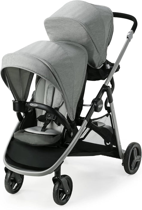 Shop Graco Ready2Grow LX 2.0 Double Stroller, 2025, Clark at GoodBuy Gear