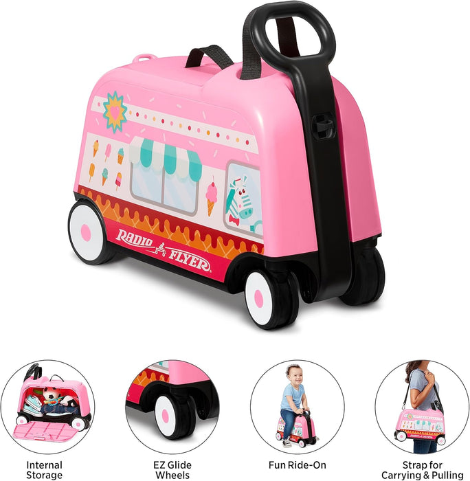 Radio Flyer 3-in-1 Happy Trav'ler, Ice Cream Truck