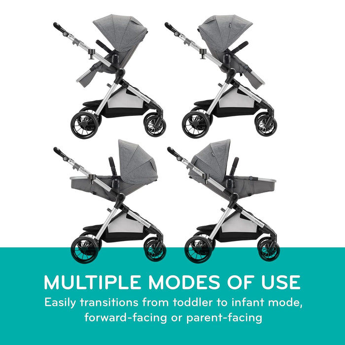 Shop Evenflo Pivot Xpand Modular Stroller, 2020, Percheron at GoodBuy Gear